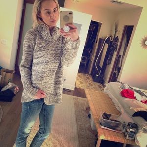 Slouchy warm sweater